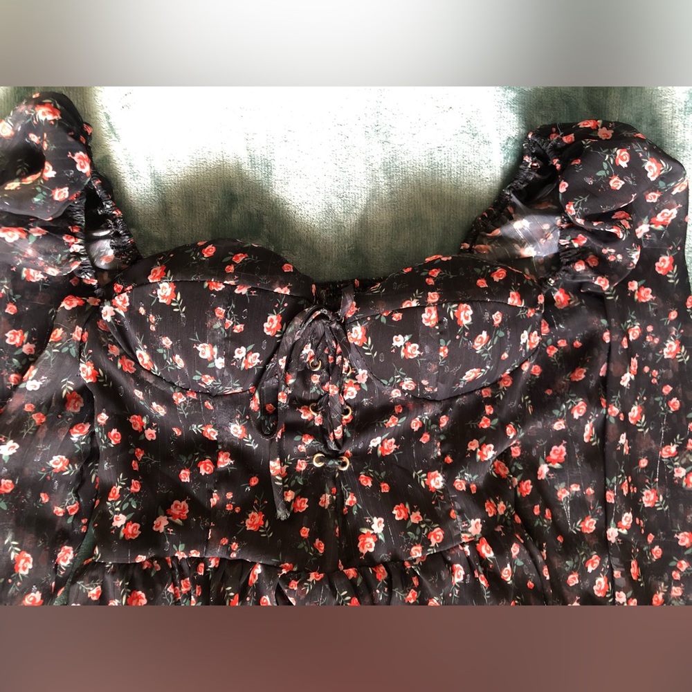 Floral Corset dress - Picture 2 of 7